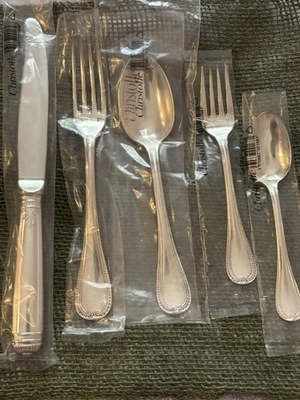 Vintg 5 Piece Set Silver Plated New  7 More Avail -$695 @ Christofle Website - Image 1 of 3