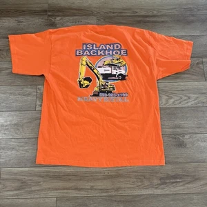 Vintage California Heavy Metal Island Backhoe Pocket Shirt - Picture 1 of 10