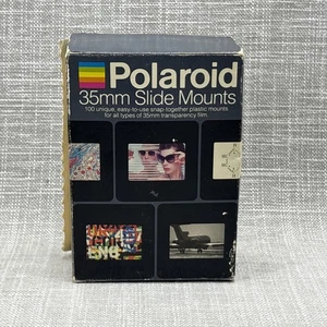 Polaroid 35mm Slide Mounts Box of 86 Vintage Open Box - Picture 1 of 7