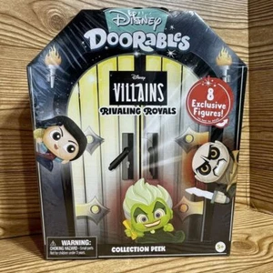 Disney Doorables Villains Rivaling Royals 8 Pack Exclusive Figures 2022 NEW - Picture 1 of 3