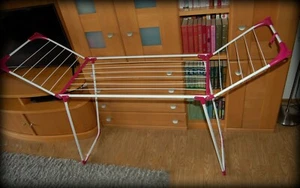 Wenko   Wäschetrockner "Summer Dry" in Weiß/ Rot   NEU - Bild 1 von 3