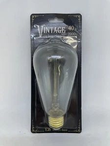 Old East Main Vintage Lighting 40W Warm White E26 Medium Base Bulb ST64 - Picture 1 of 1