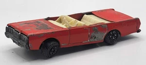 Matchbox Superfast No 59 or 73 Mercury Fire Chief Red Body Silver Damaged Lesney - Picture 1 of 6