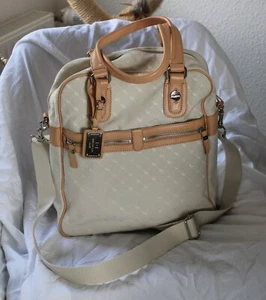 Logo Laptop Handtasche Tommy Hilfiger beige - Bild 1 von 10