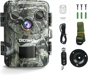 FULL HD Wildkamera Fotofalle Aussen IP66 Video Foto Aufnahme Nachtsicht Haus X50 - Picture 1 of 7