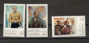 ALBANIA - JUEGO MNH - FAMOSO - LENIN - ARTE - 1974. - Imagen 1 de 2