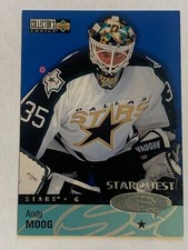 1997-98 Collector's Choice Star Quest Andy Moog #SQ34 Dallas Stars