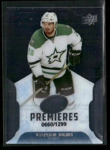 2016-17 Upper Deck Ice #103 Stephen Johns #/1299 Premieres RC - Picture 1 of 2