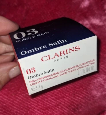 Clarins Ombre Satin Purple Rain 03 Cream Eyeshadow - Image 1 of 4