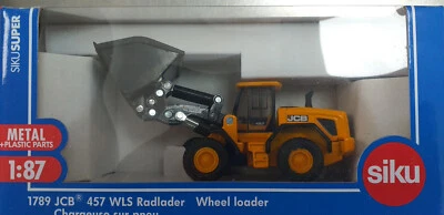 Siku Super 1:87 JCB 457 WLS Wheel Loader 1789 - Image 1 of 2
