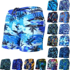 Men's Quick Dry Swim Summer Beach Pants Surf Board Casual Shorts Pants - Picture 1 of 59