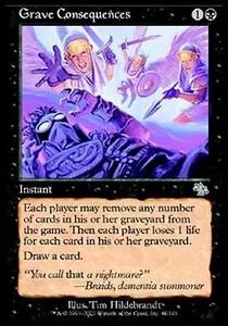 *MRM* FR/VF 2x Tombes funestes / Grave Consequences MTG JUD - Picture 1 of 1