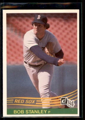 1984 Donruss Bob Stanley #644 Boston Red Sox - Image 1 of 2