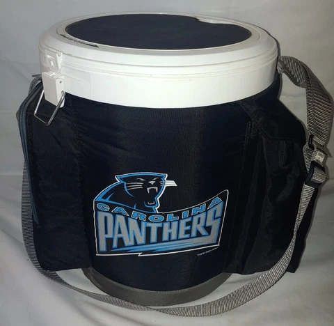 Vtg 1994 Carolina Panthers Football Pak Chest Beer Drink Cooler Tailgate Rare Cover