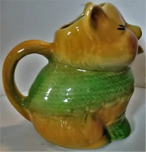 Vintage Shawnee Pottery Puss'n Boots Cat Pitcher #85 - Picture 1 of 8
