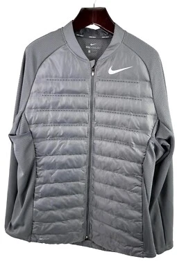 Nike Aeroloft HyperAdapt Golf Jacket 854530-021 Gray Men's Size XL - Image 1 of 4