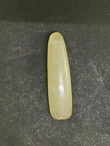 PIEDRA DE JADE ANTIGUA VINTAGE RARA ÚNICA ANTIGUA ORIGINAL PARA USO MULTIUSOS - Imagen 1 de 10