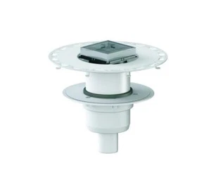DALLMER Scarico a pavimento TistoStone verticale VC 10, DN 50, 100 x 100 mm - Foto 1 di 2