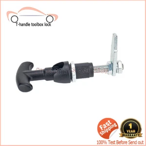 T-handle Toolbox Lock for Trailer Caravan Canopy Boat Ship RV Cabinets Universal - Picture 1 of 11