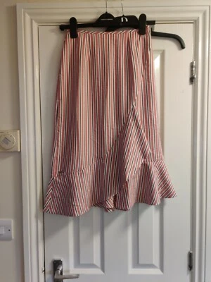 Ted Baker Womens Coryn Layered Striped Skirt  Size 0 RRP £149 - Image 1 of 4