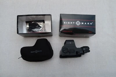 Vista exclusiva OpticsPlanet SightMark Ultra Shot Plus gris, verde punto rojo #270 Foto 1 de 4