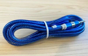 2 Pack Aux Cord 3.5mm Male to Male Auxiliary Audio Cable For Car Headphone Phone - Picture 1 of 9