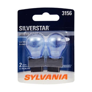 SYLVANIA - 3156 SilverStar Mini Bulb - Brighter and Whiter Light (2 Bulbs) - Picture 1 of 7