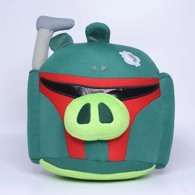 SAMPLE Angry Birds Star Wars II Boba Fett V.1.5 Plush | 8" 2013 CWT Collection - Image 1 of 4