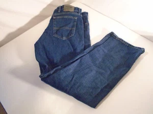 Wrangler Authentics Denim Button Zip Medium Wash Jeans Mens Size 36x30 Blue - Picture 1 of 8