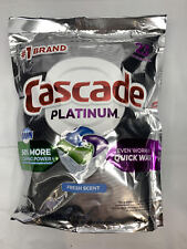 Cascade Platinum Dish Det Pods -w- Dawn Fresh Scent 23 Actionpacs Pods 12.8 oz
