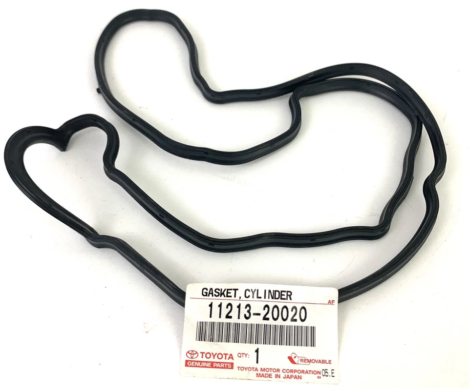 JUNTA DE CUBIERTA DE VÁLVULA DE MOTOR ORIGINAL TOYOTA CAMRY LEXUS ES300 (DERECHA) 11213-20020 Foto 1 de 2
