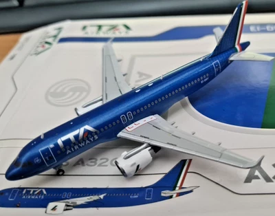 ITA Airways Airbus A320 CEO EI-DSY - Scala 1:400 Die Cast - JC Jets - Immagine 1 di 4