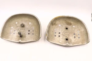 Pair Of Vintage GameTime Playground Spring Bouncer Aluminum Saddle/Tractor Seats - Picture 1 of 8
