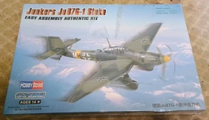Hobby Boss Junkers Ju87G-1 Stuka Modellbausatz im Maßstab 1:72 - Factory Sealed - Bild 1 von 1