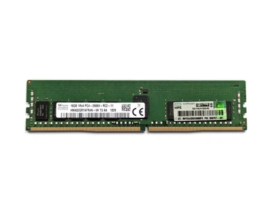 Barrette mémoire ECC Ram module HP 16Go DDR4 1Rx4 2666V 840757-091 HMA82GR7AFR4N - Photo 1/2