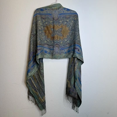 Bufanda Multicolor Colección Dieciocho Esmeralda Talla Única Foto 1 de 4