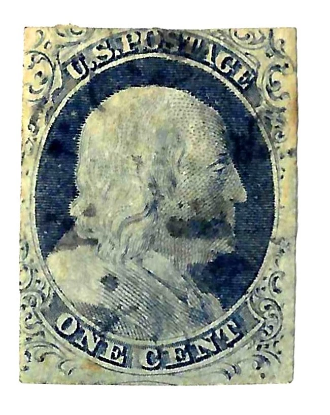 EAS_STAMPS US SCOTT #7 USED SCV $150.00 - Image 1 of 1