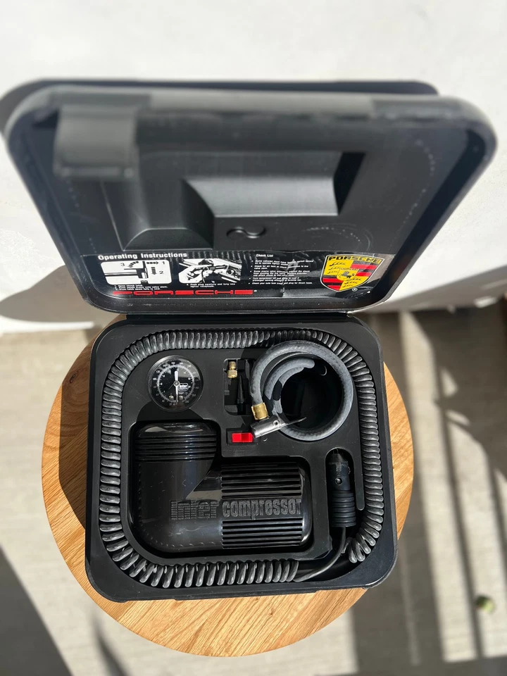 Inflador de aire intercompresor genuino Porsche OEM inflador de neumáticos 911 944 928 968 Foto 1 de 4