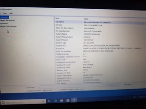 LENOVO  THINKPAD E560 15.6 I5-6200u CPU 2.30Ghz - Picture 1 of 3
