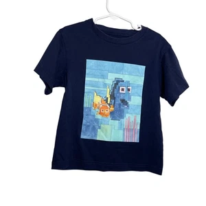 Disney Uniqlo T-Shirt Ragazzo 3-4 Dory Alla Ricerca Nemo Manica Corta Crew - Foto 1 di 7
