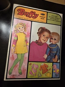 1968 BUFFY Family Affair Uncut Paper Doll set by Whitman with Mrs. Beasley - Picture 1 of 9