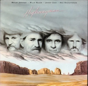 Waylon Jennings ◇ Willie Nelson ◇ Johnny Cash ◇ Kris Krist - Highwayman LP ° - Imagen 1 de 5