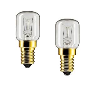2er Set Backofenlampe 40 Watt 300°C E14 Leuchtmittel für Backöfen, Mikrowelle - Bild 1 von 4