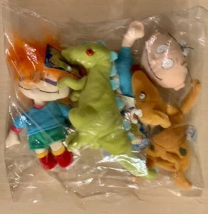 Applause Rugrats Plush Nickelodeon 1997 6” Figure Toy Set Lot of 4 Sealed - Picture 1 of 1