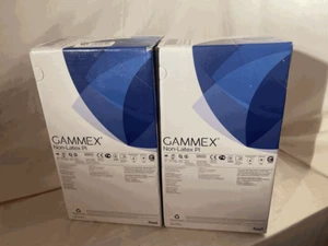 100-Pairs Gammex Non-Latex PI Polyisopre Size-6 1/2 Gloves 2 Boxes 2025 - Picture 1 of 1