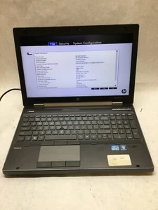 HP EliteBook 8560W 15" Laptop i5-2540M 2.6GHz 2GB RAM NO HDD NO OS For Parts -DW - Picture 1 of 6