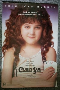 Póster de una hoja Curly Sue 1991 John Hughes Jim Belushi Kelly Lynch - Imagen 1 de 2