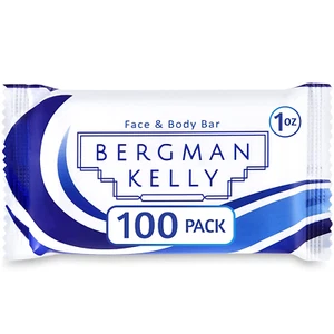 Bergman Kelly Hotel Soap Bars White Tea 1 Oz 100 PK Travel Size Luxury Bulk - Bild 1 von 6