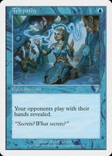 MTG - Telepathy - Seventh Edition - X1 - (LP) - FREE SHIPPING
