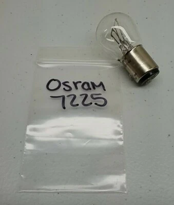7225 Osram Bombilla de luz trasera automotriz transparente 7225 Bombilla de luz trasera Cantidad de 1 Foto 1 de 3